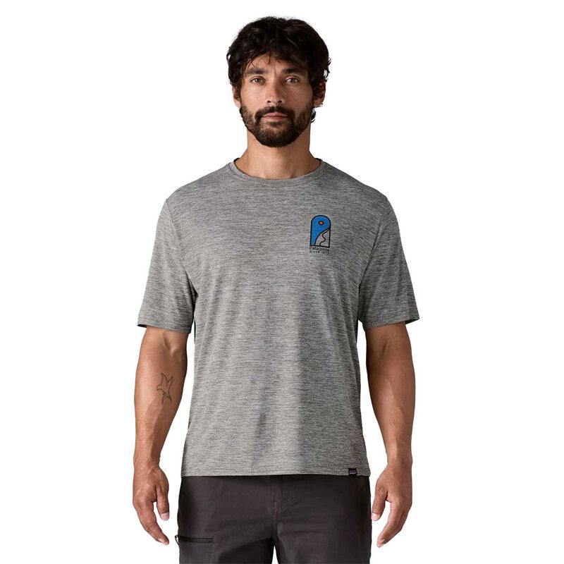 Patagonia Men's Capilene® Cool Daily Graphic Shirt - Lands image number 0